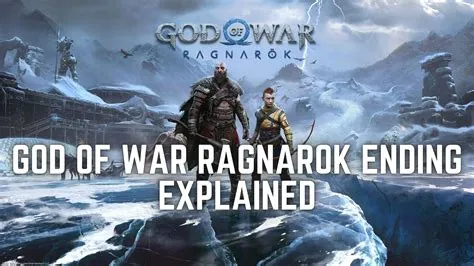 What happens after god of war ragnarok ending?