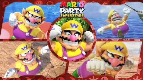 Is wario in mario party superstars?