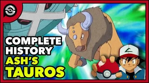 Did ash use tauros?