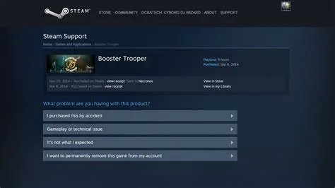 How do i delete someones library on steam?