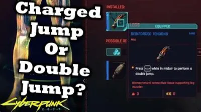 Should i double jump or charge cyberpunk?