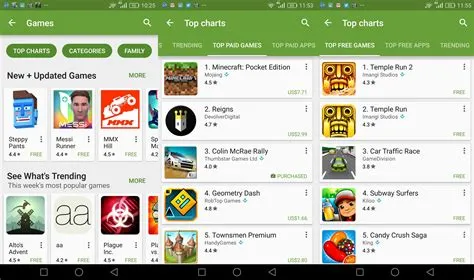 How many games are in play store?