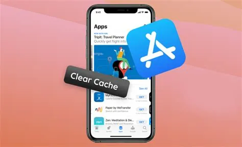 How to clear app store cache?