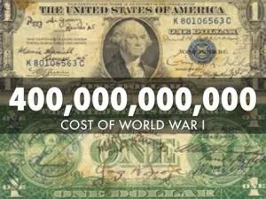 What is the cost of world war?