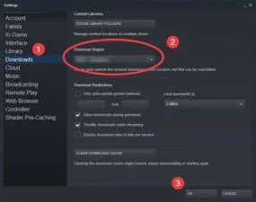 Why am i unable to download games on steam?