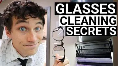 How do you clean uv filter glasses?