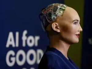 Is sophia the robot real ai?