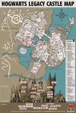 Is hogwarts map big?