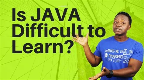 How hard is java to learn?