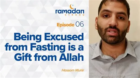 Who is excused from ramadan?