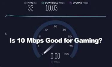 Is 1.1 mbps good for ps4?