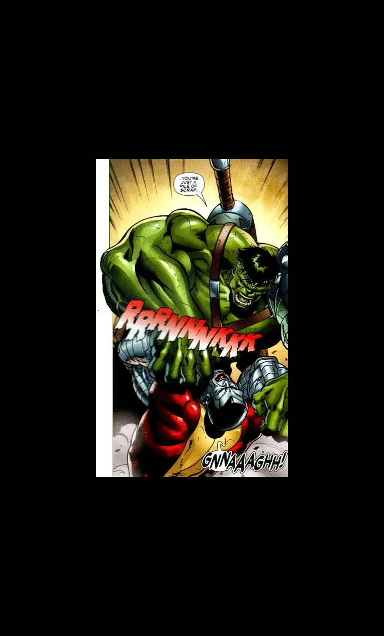 Has colossus ever fought hulk?