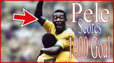 Did pele score more than 1,000 goals?