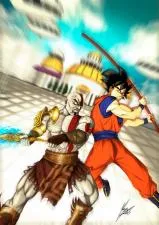 Who wins kratos or goku?