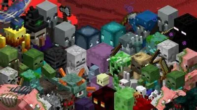 What were the 3 mobs in minecraft?