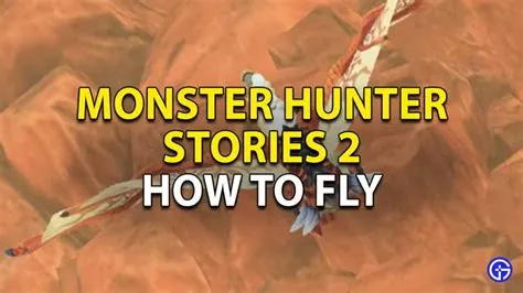 Can you fly in monster stories 2?