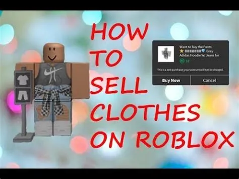 How do you trade clothes for robux?