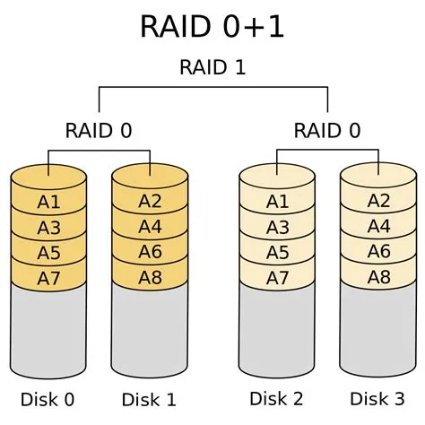 Why is raid 10 better than 01?