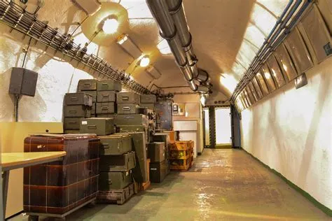 Which european country has the most bunkers?