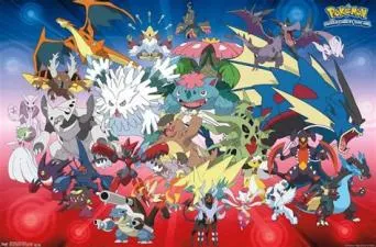 How many mega pokémon are there in total?