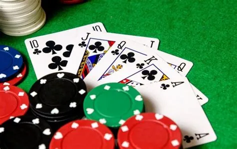 What is the most common card game in casinos?