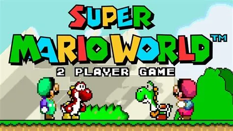 Is super mario world 3d co-op?