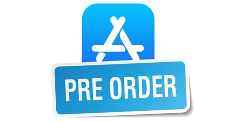 How do i pre-order an app from the app store?