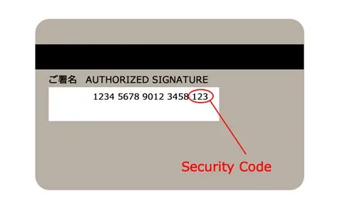 What is my security code?