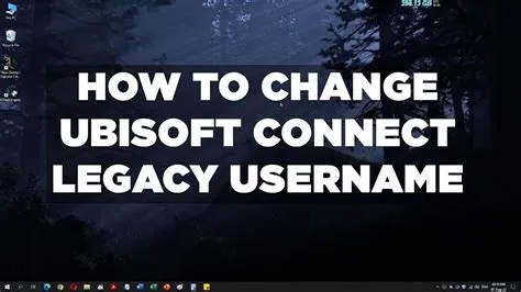 How do i change my ubisoft id name?