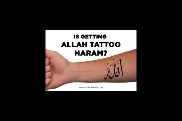 Are tattoos haram?