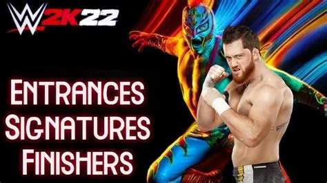 What is the most powerful signature in wwe 2k22?