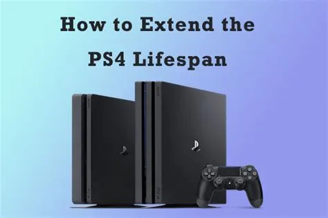 How long does the average ps4 last?