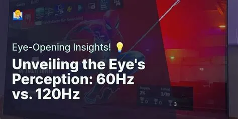 Can human eye only see 60hz?