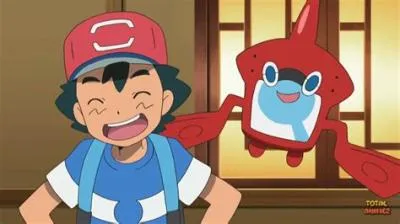 Does ash own rotom?