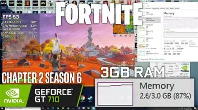 Can i play fortnite in 3 3gb ram?