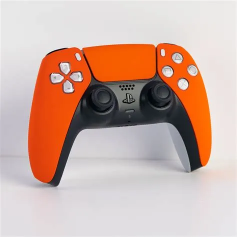 What does orange mean on ps5 controller?