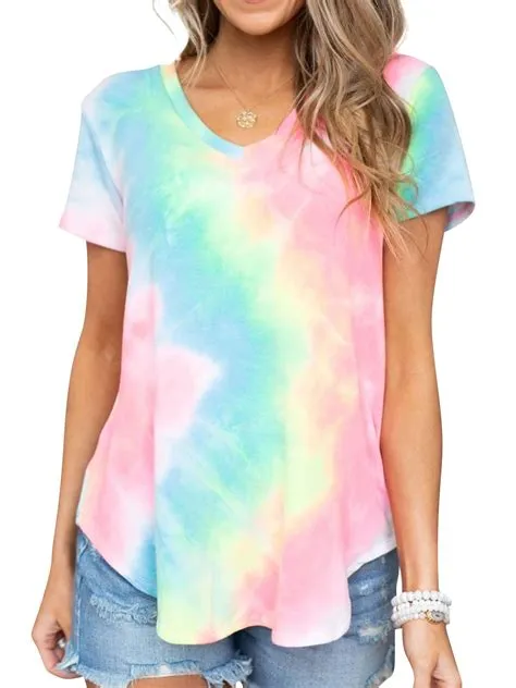 How to print tie dye shirts?