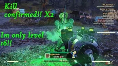 Does level matter in pvp fallout 76?