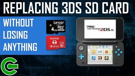 Can you upgrade 3ds sd card?