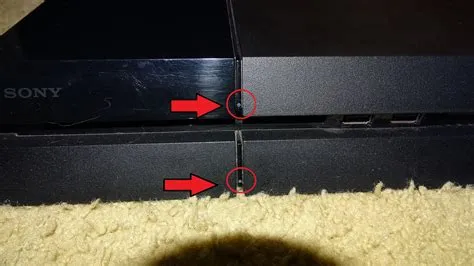 Where are the power buttons for the ps4?