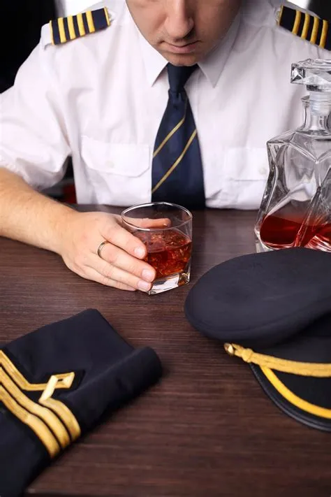 Can a pilot drink alcohol?