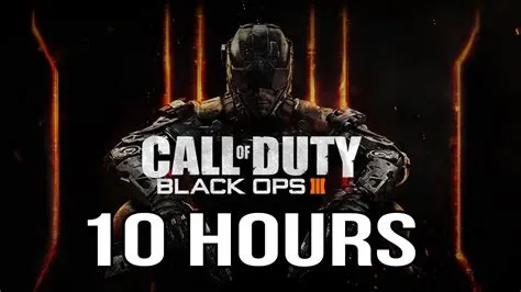 How many hours is black ops 2?