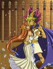 Who did atem marry in yu-gi-oh?