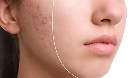 Does steam help acne scars?