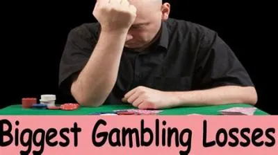 What is the biggest gambling loss ever?