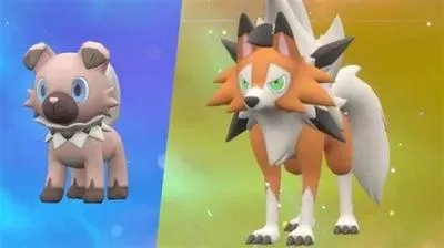 Why isn t my rockruff evolving scarlet and violet?