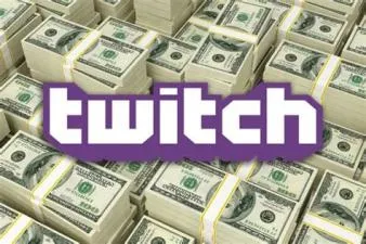 Does twitch take your money?