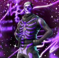 Is skull trooper purple?