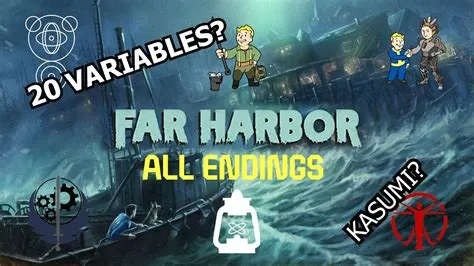 How many endings are there in fallout 4 far harbor?