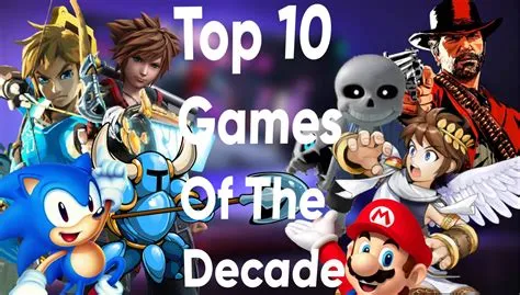 What decade had the best games?